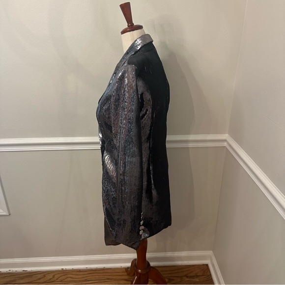 NWT $895 Retrofete Sequined selena jacket dress- Size small - Picture 2 of 6